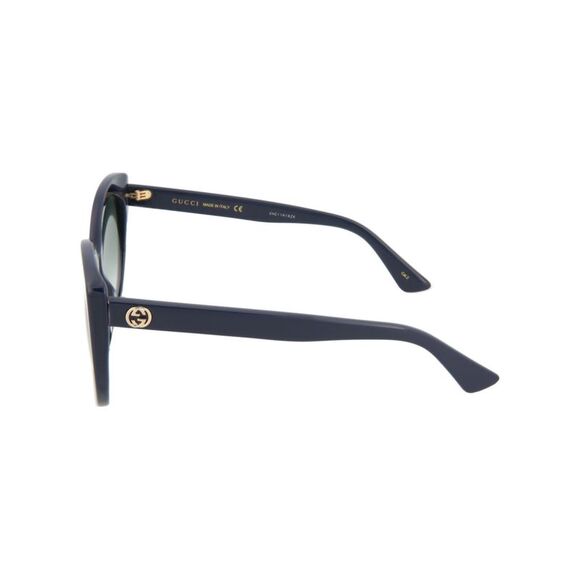 Gucci Cat Eye-Frame Acetate Sunglasses Blue Womens - Picture 3 of 5